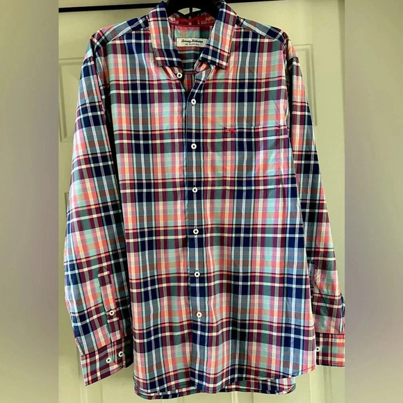 Tommy Bahama | men’s SIESTA KEY NAPA CHECK
ISLANDZONE SHIRT. Size: L - Picture 1 of 16